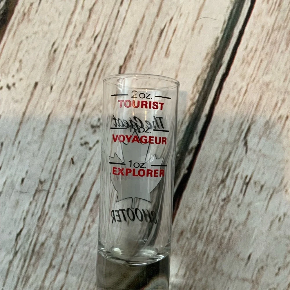 The Great‎ Canadian Shooter Funny Shot Glass - Gag Gift